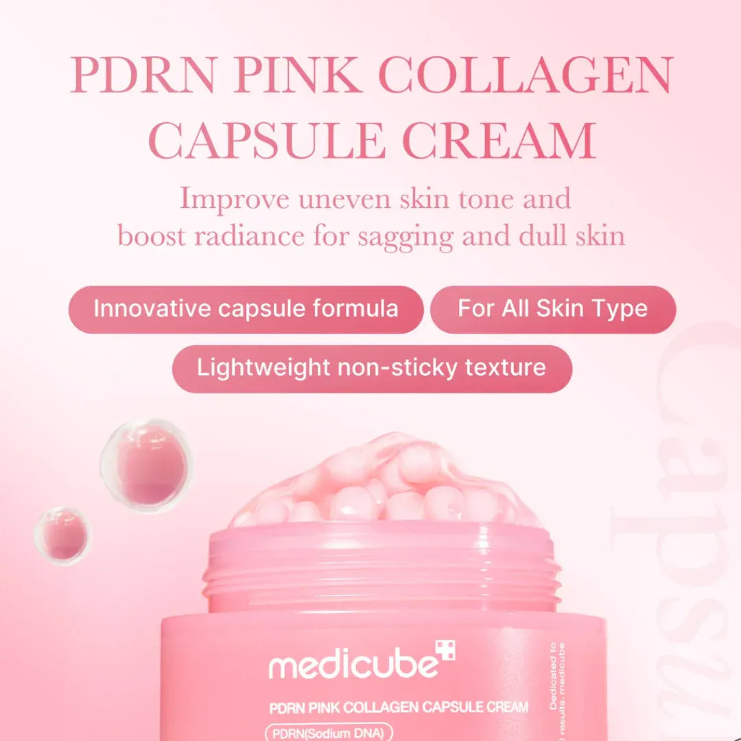 Medicube PDRN Pink Collagen Capsule Cream