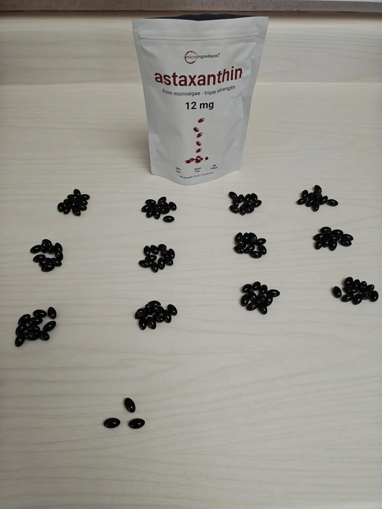Astaxanthin 12 mg | Firmeza y Juventud para tu Piel 120 Capsulas