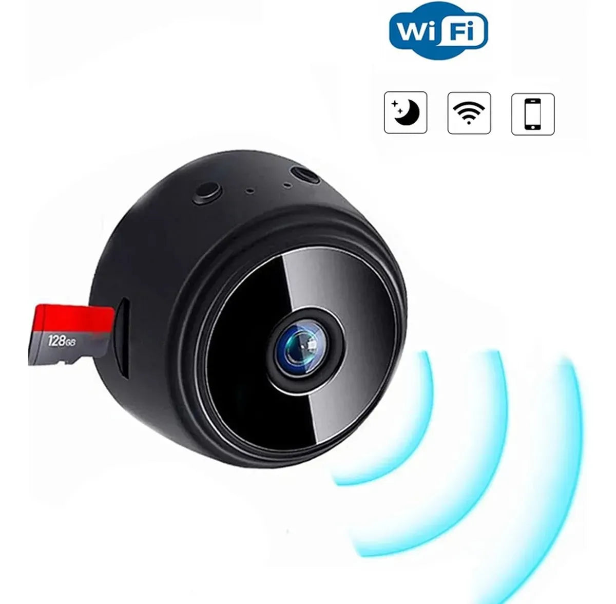 Mini Cámara de Seguridad WiFi HD – Monitorea tu Negocio Desde tu Celular