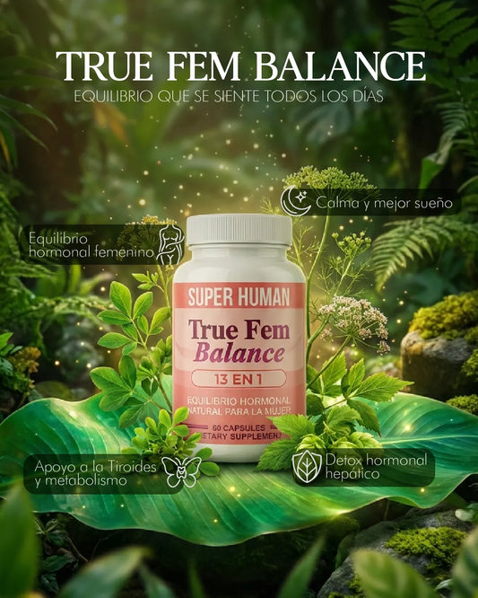 TRUE FEM BALANCE 13 EN 1 Bienestar Femenino y Equilibrio Diario